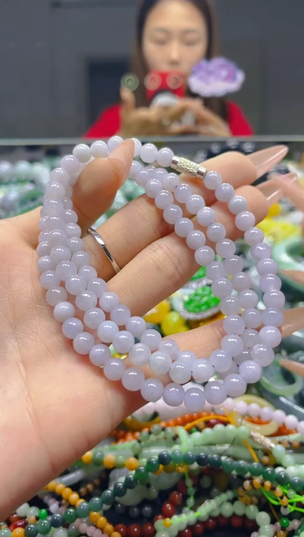 颈饰未镶嵌翡翠5MM