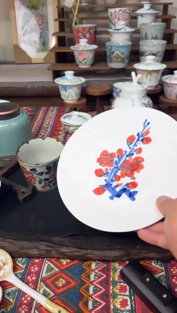 瓷片陶瓷景德镇陶瓷全场浮力