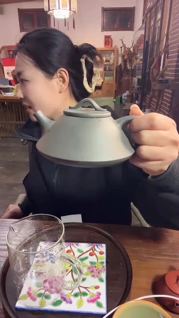 莫****声石瓢 紫砂壶
