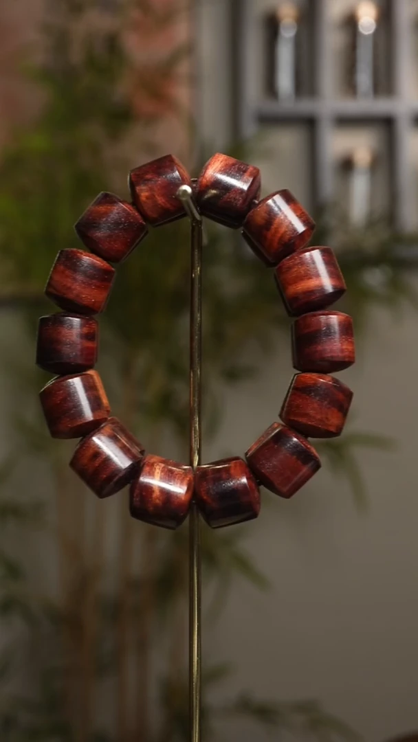 手串/手链黄花梨/降香黄檀海南黄花梨1.5cm桶珠