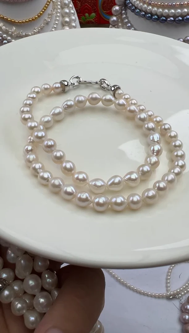 淡水珍珠未镶嵌颈饰1