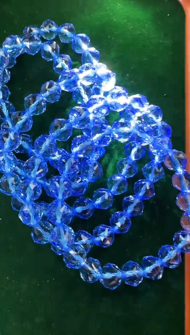 海洋之梦菱形切蓝手串