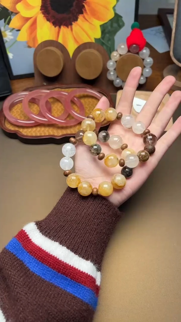 未镶嵌手串水晶1