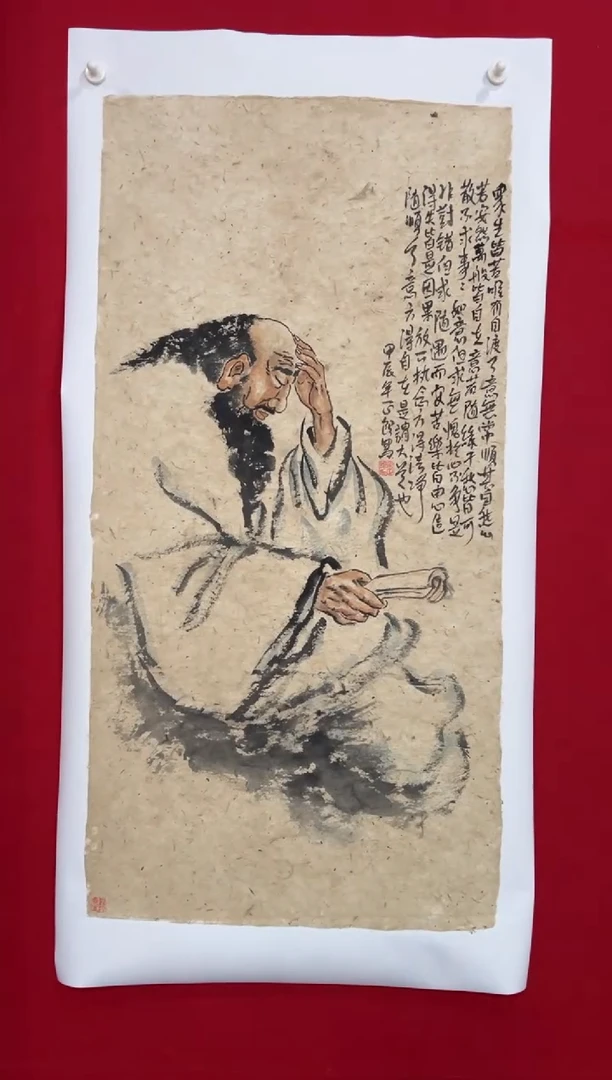 国画手绘国画作品