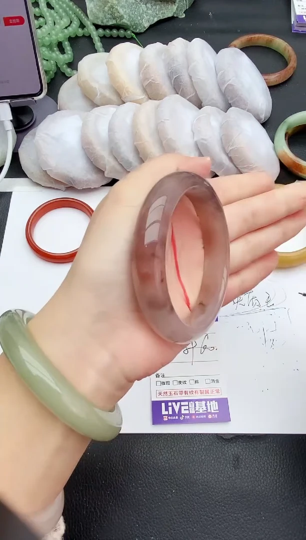未镶嵌手镯石英质玉32+59/60