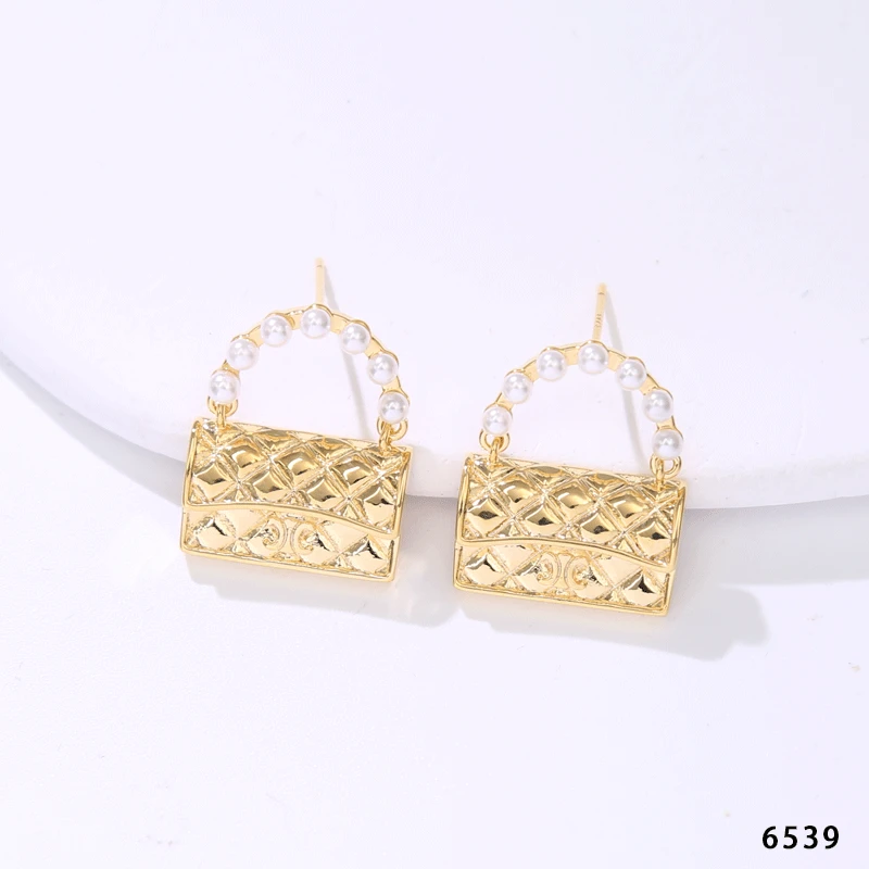 Bawarren 意❤ 精工CNC 6539-赛气质轻奢时尚耳钉