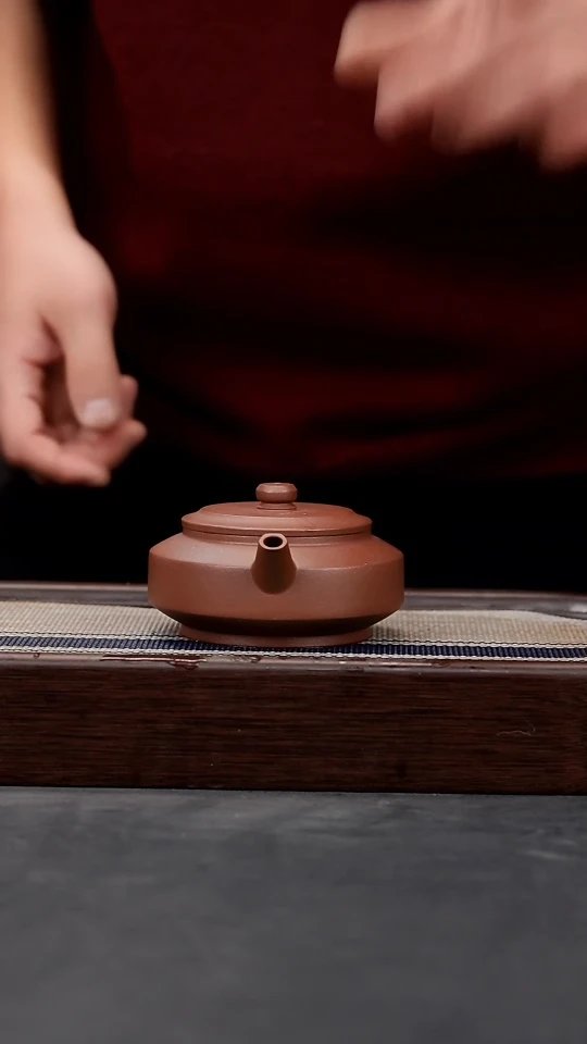 【闪购商品】紫砂茶壶四号井底槽清仲方周盘