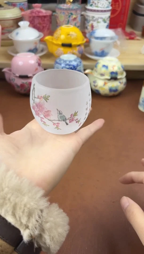 陶陶瓷茶具摆件旅行套组