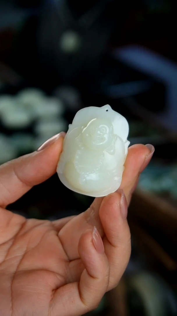 颈饰未镶嵌和田玉焱**运001