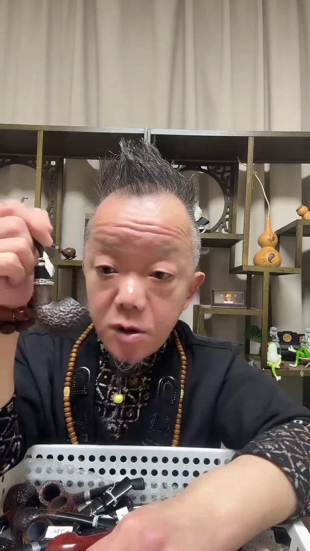 s104纯手工石楠木烟斗
