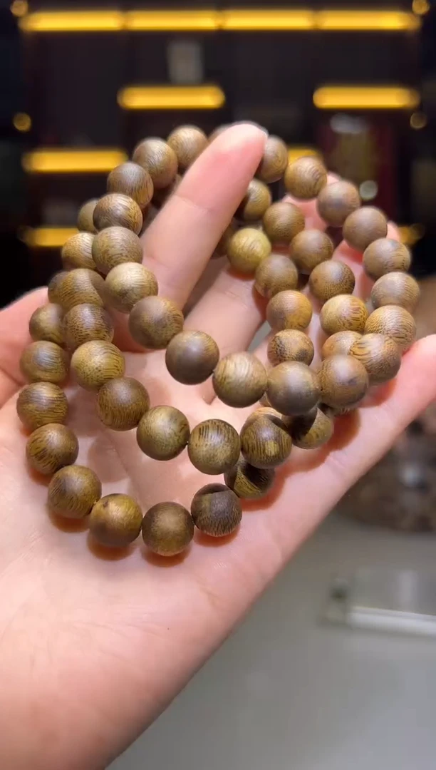 沉香沉香碎屑717号张勺子1.0圆珠单圈碎屑香粉多样性发一6