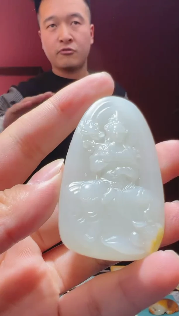 【闪购商品】和田玉吊坠(不含链)未镶嵌1