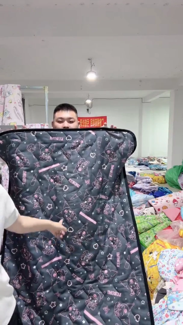 黑色库洛米牛仔 垫子 100*200