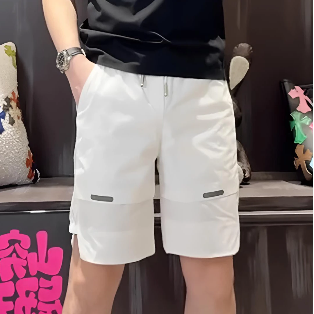 大码300斤夏季男士速干时尚潮流短裤五分男士男士山系风速短裤