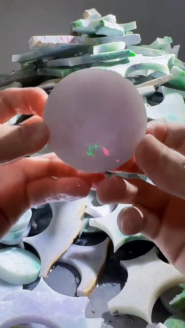 裸石翡翠缅甸翡翠A货文2392