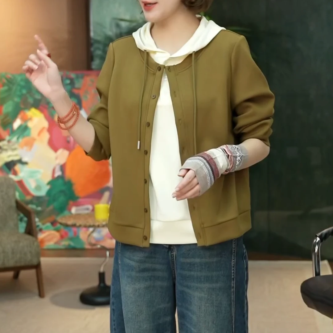 【星途】早秋新款清爽松弛感休闲时尚设计简约气质外套LK2506440