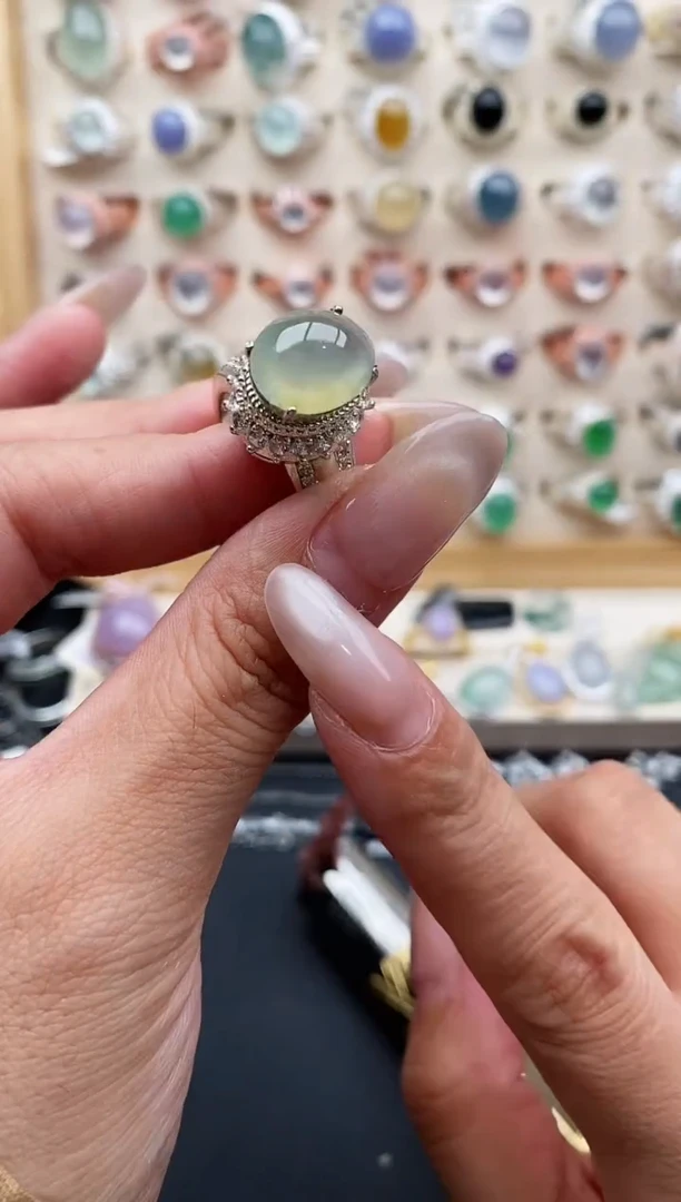 未镶嵌戒指翡翠天然缅甸翡翠A货333-2-6