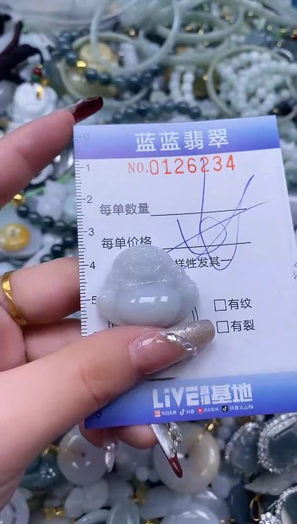 【闪购商品】翡翠颈饰未镶嵌闪购0126234多样性发其一