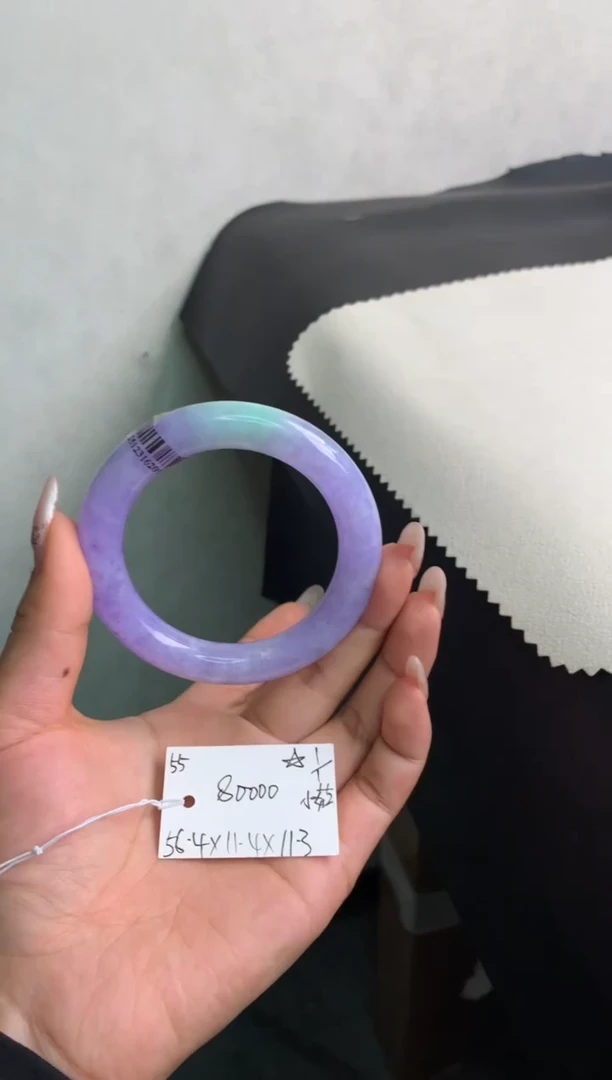 未镶嵌手镯翡翠翡翠手镯 下单联系小耳机#55/56圈口