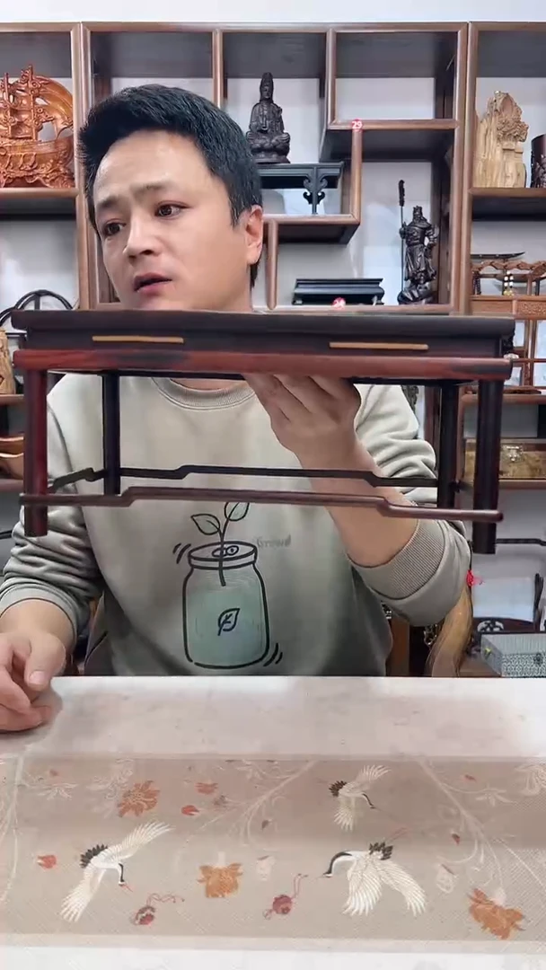 【闪购商品】微凹黄檀（南美大红酸枝）尺寸31*19*14.5