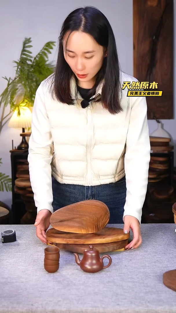 木北美黑胡桃原木.干裂疤结不属于商品质量问题完美主义者慎拍