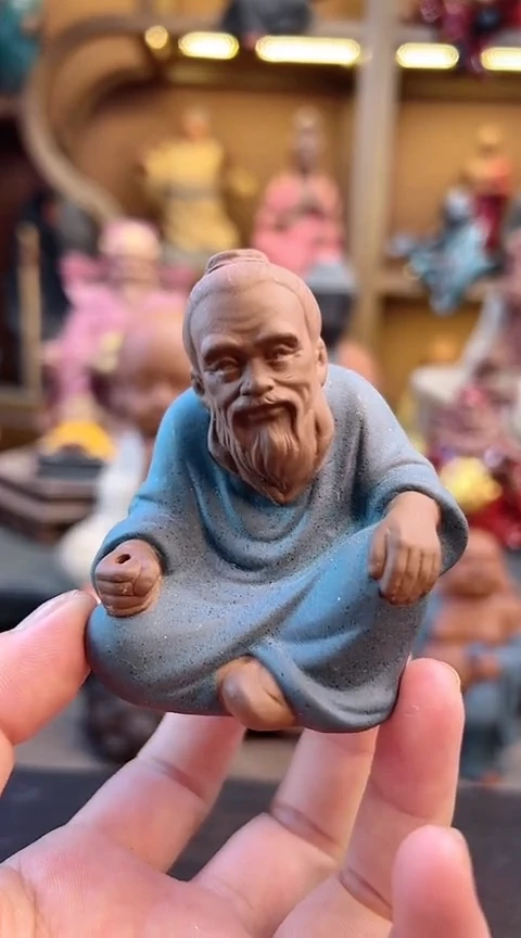 紫砂茶宠器闵茶宠摆件