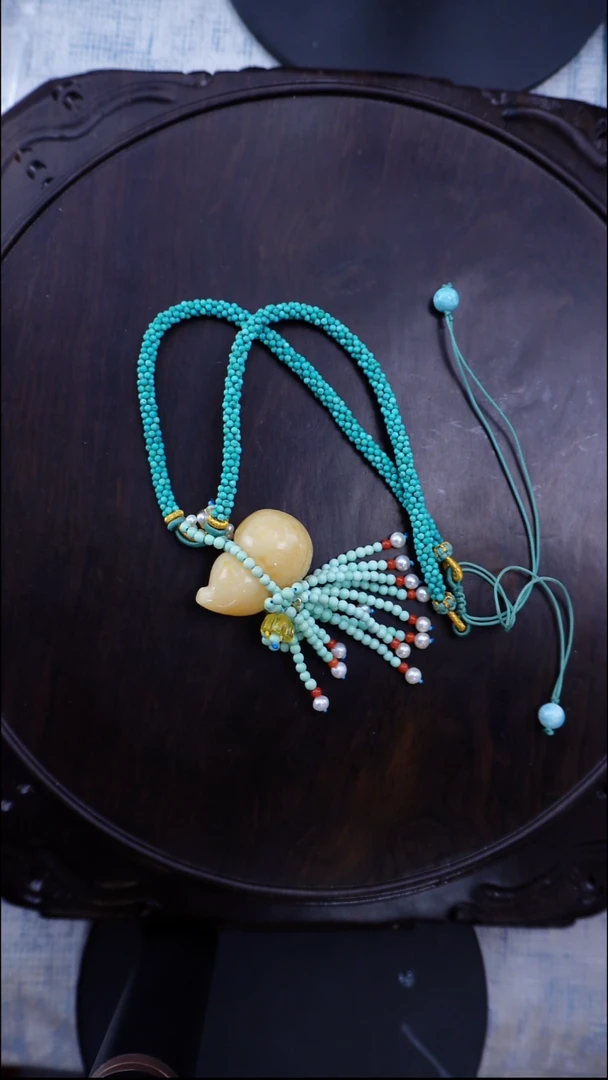 琥珀颈饰未镶嵌多样性发货一一一