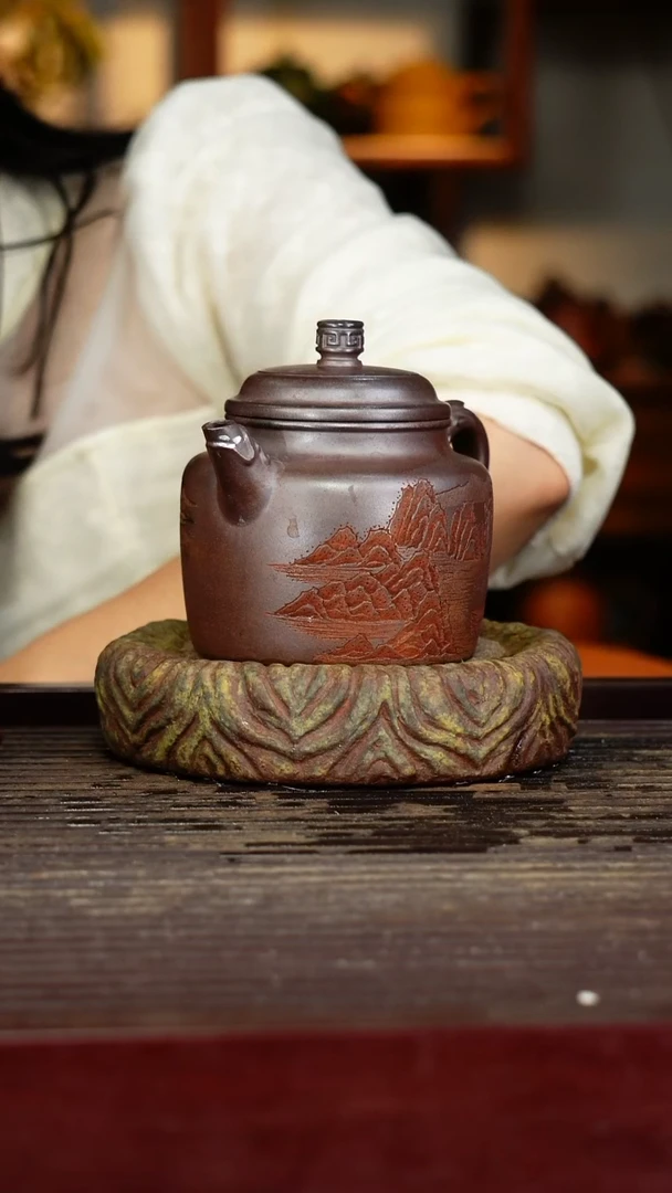 宜兴原矿紫砂壶茶壶宜兴原矿紫砂壶茶壶350C