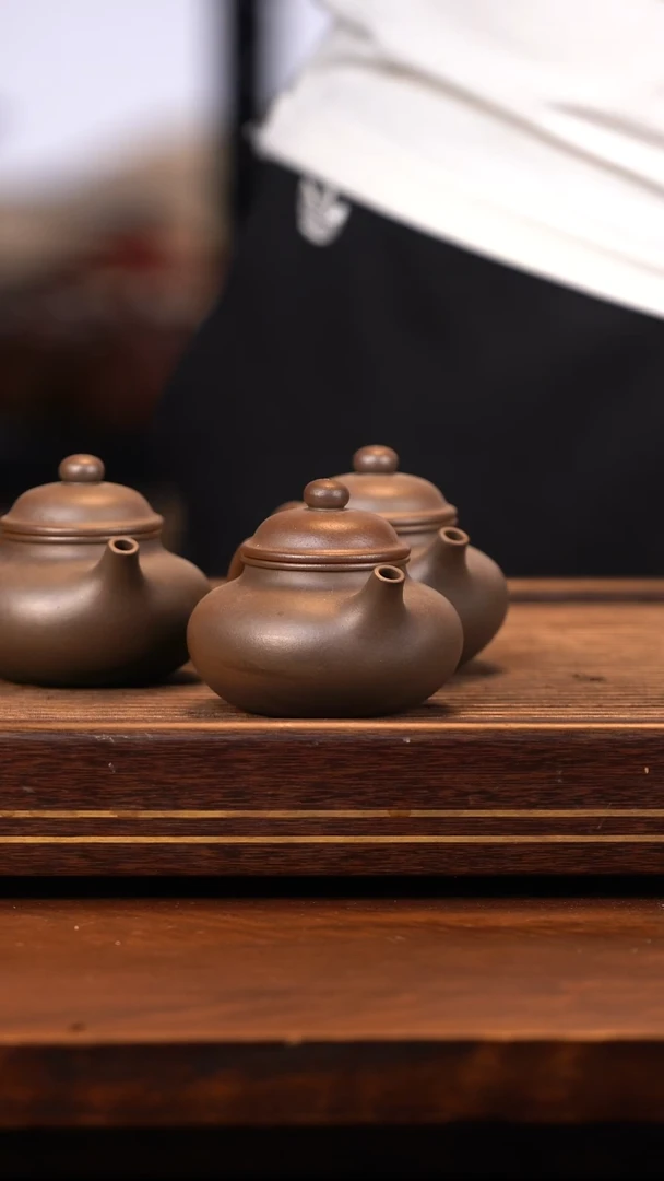茶壶紫砂柴烧底槽青容天