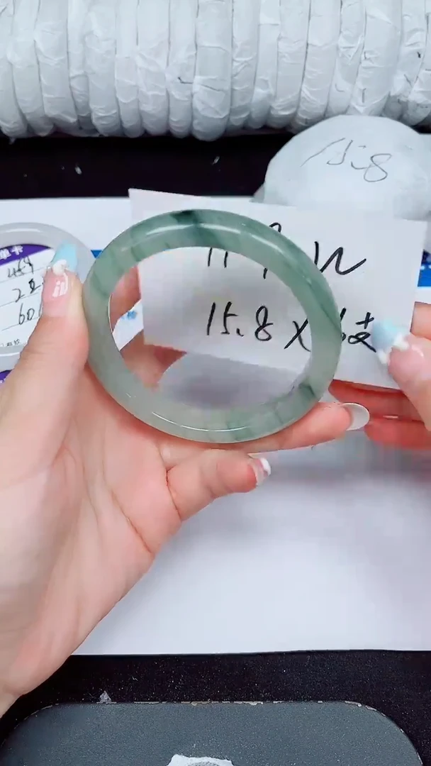 未镶嵌手镯石英质玉460-60/61