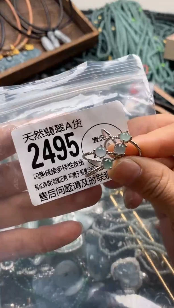 【闪购商品】翡翠颈饰未镶嵌多样性发其一2495