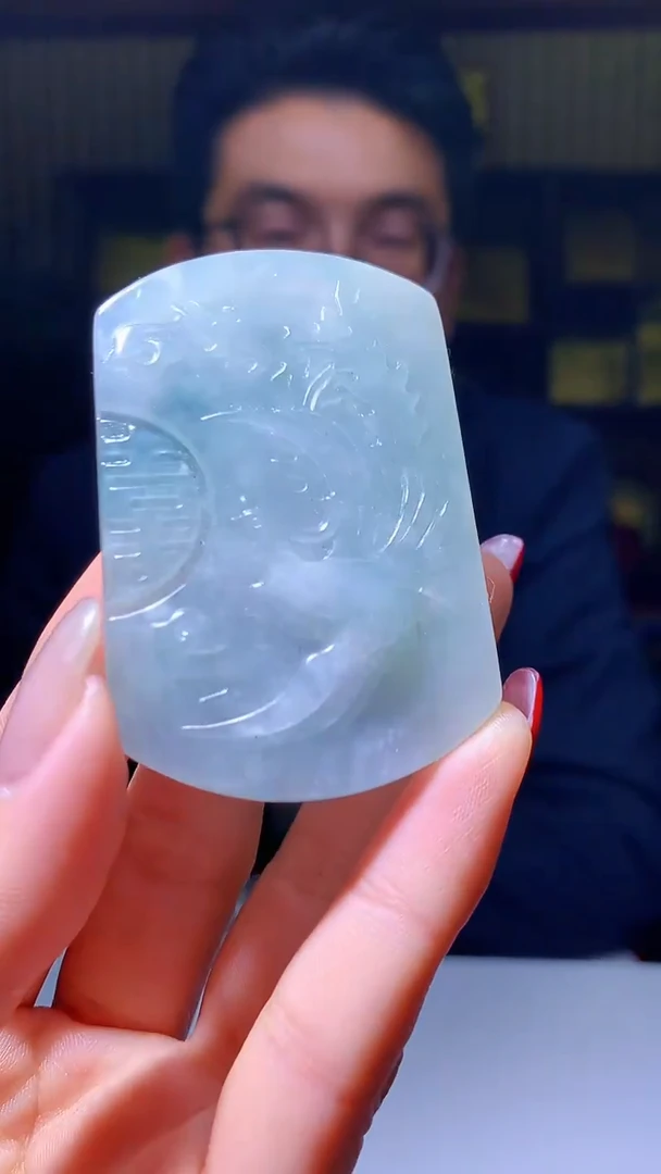 【闪购商品】定制翡翠未镶嵌1071hm-毛货挂件29