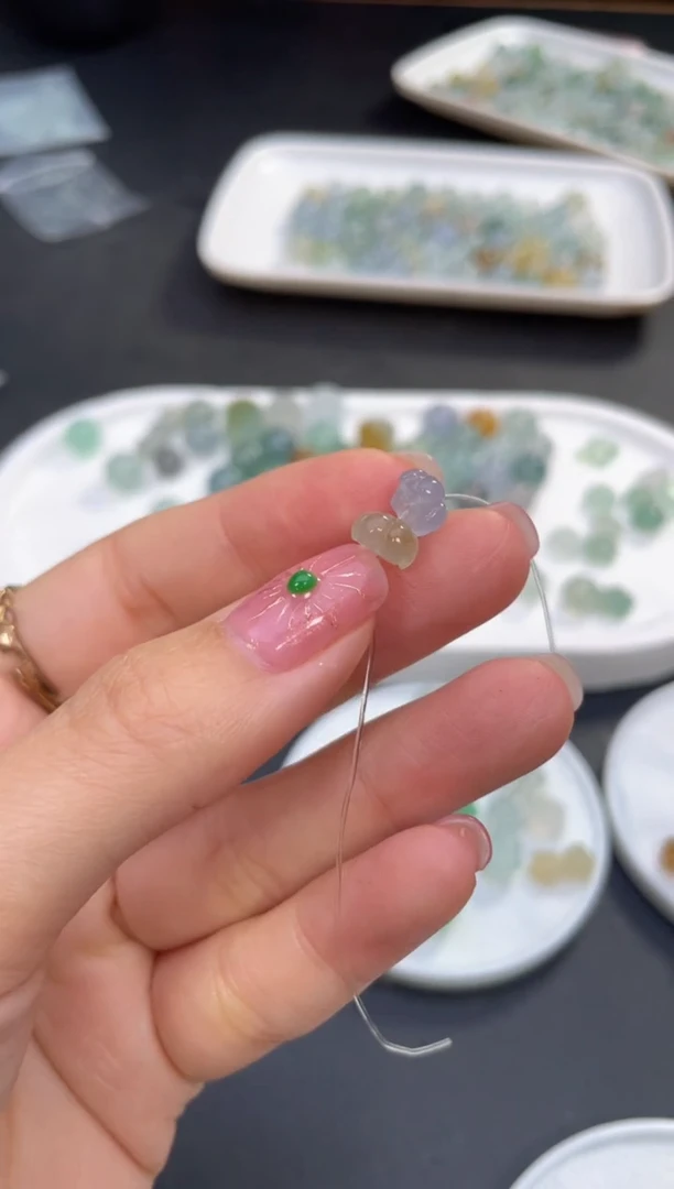 未镶嵌定制翡翠一****子啊A119