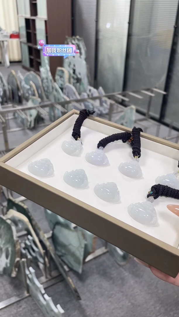 颈饰未镶嵌翡翠25042901A佛公多样性发1件