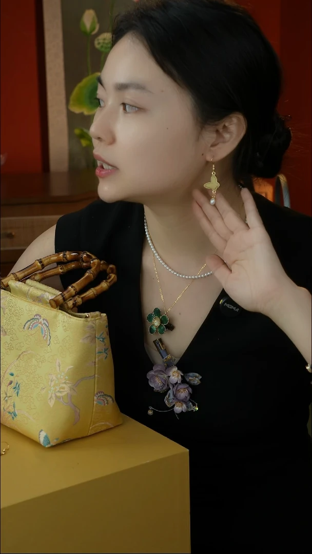 刺绣纯手工非遗国风饰品