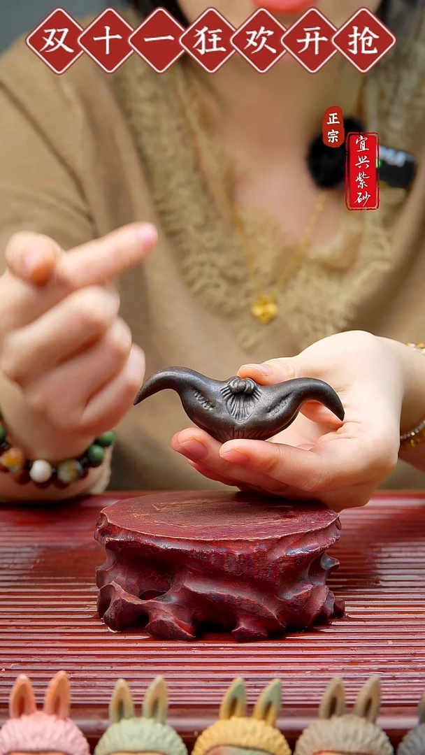 紫砂茶宠宜兴紫砂茶宠摆件