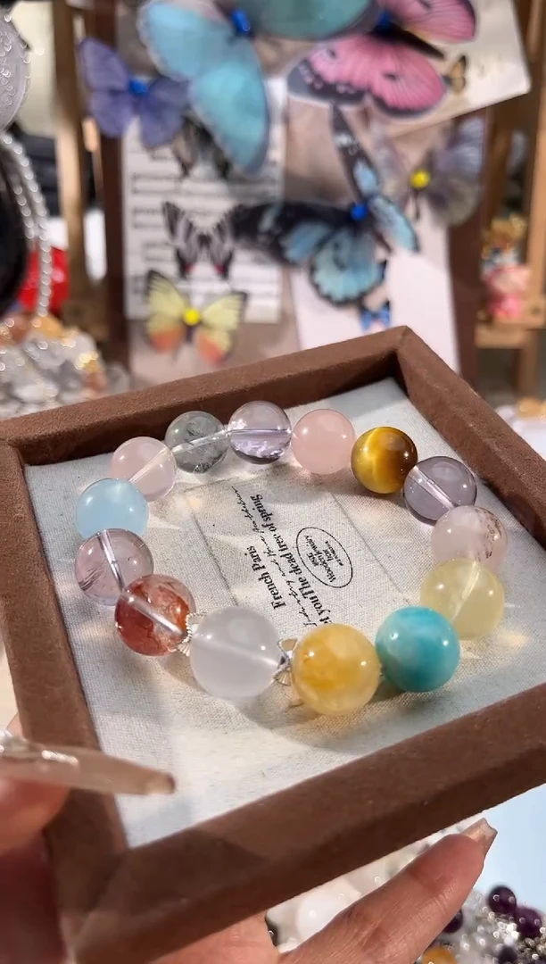 【闪购商品】水晶手链未镶嵌多样性发货颜色微差【拍两单！！】