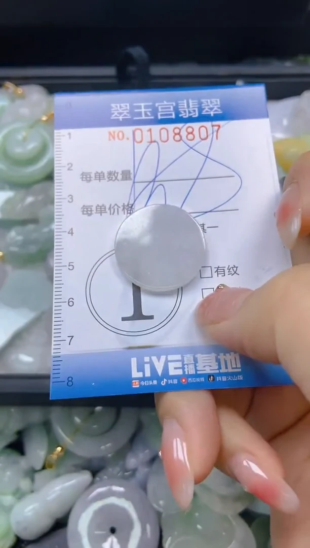 翡翠未镶嵌颈饰闪购0108807