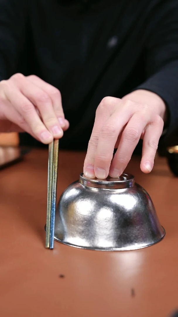 辉哥粉丝福利 纯钛碗+纯钛筷子 本色