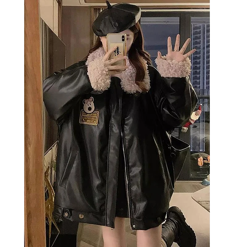 2-300斤胖mm大码女装韩系时尚棉服女冬季新款百搭保暖加厚外套潮