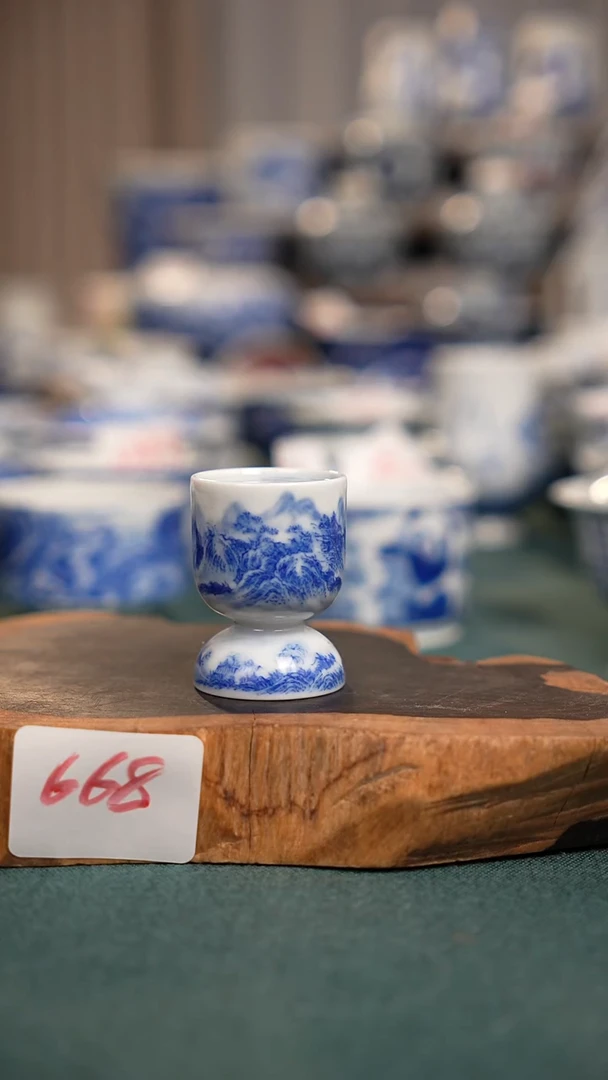 陶瓷668全手工手绘茶器