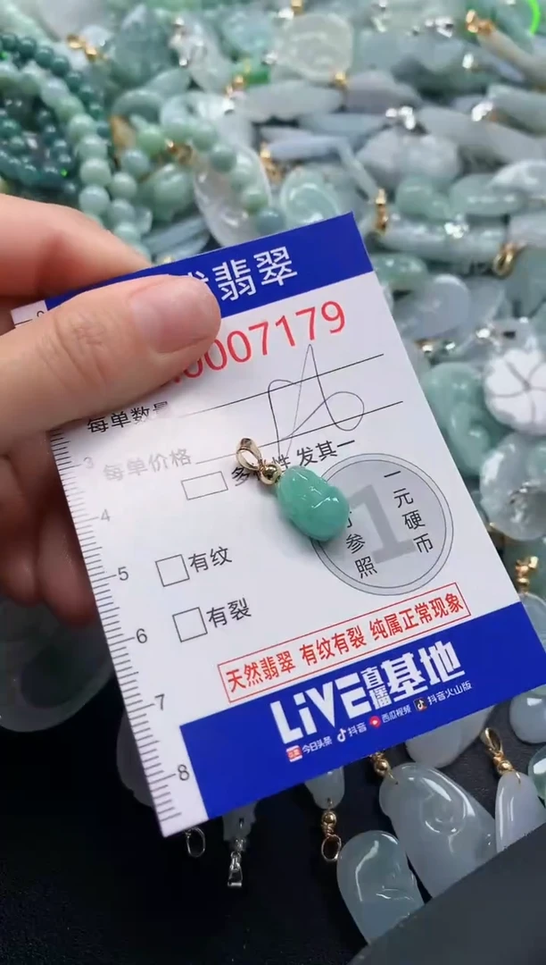 颈饰未镶嵌翡翠7179