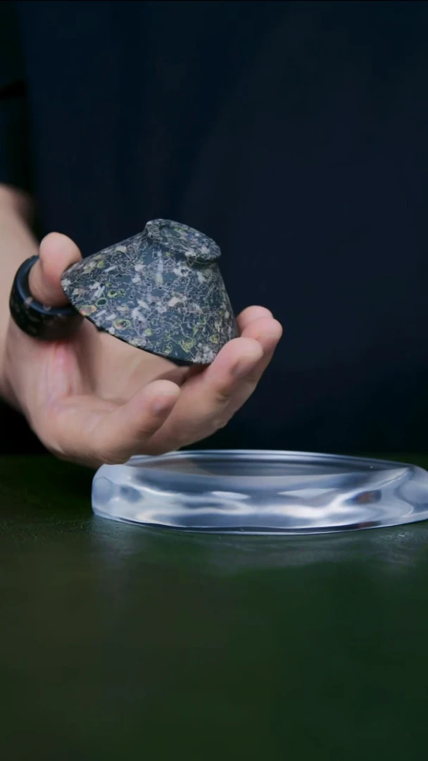老师手工作品，斗笠39一只