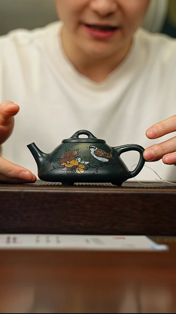 茶壶紫砂宜兴原矿 手工 紫砂壶容量220CC