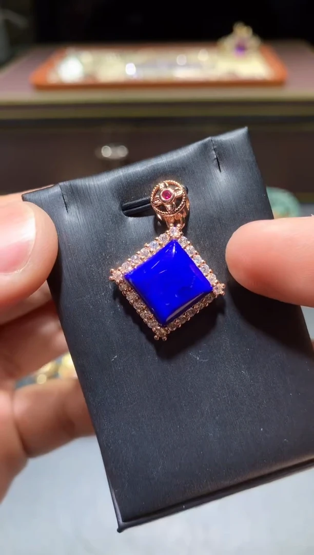 【闪购商品】青金石颈饰未镶嵌H69【多样性发其一】