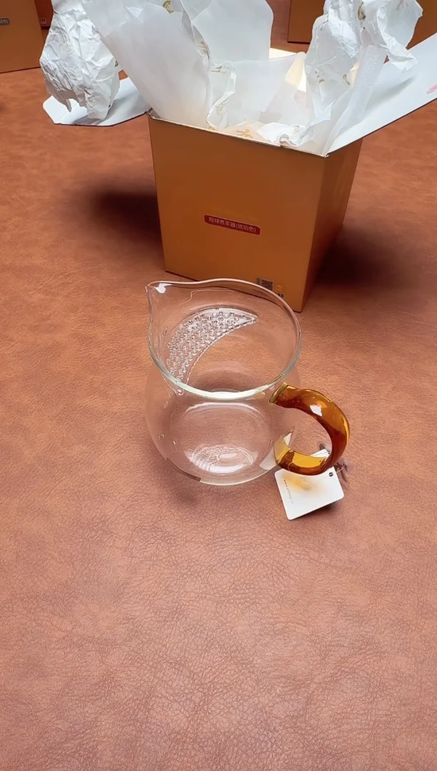 【闪购商品】禾器#观禄煮茶器琥珀+清尚对杯琥珀