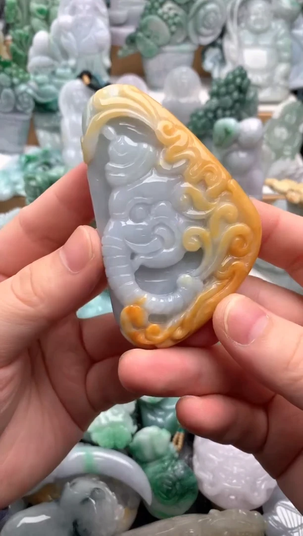 吊坠(不含链)未镶嵌翡翠1