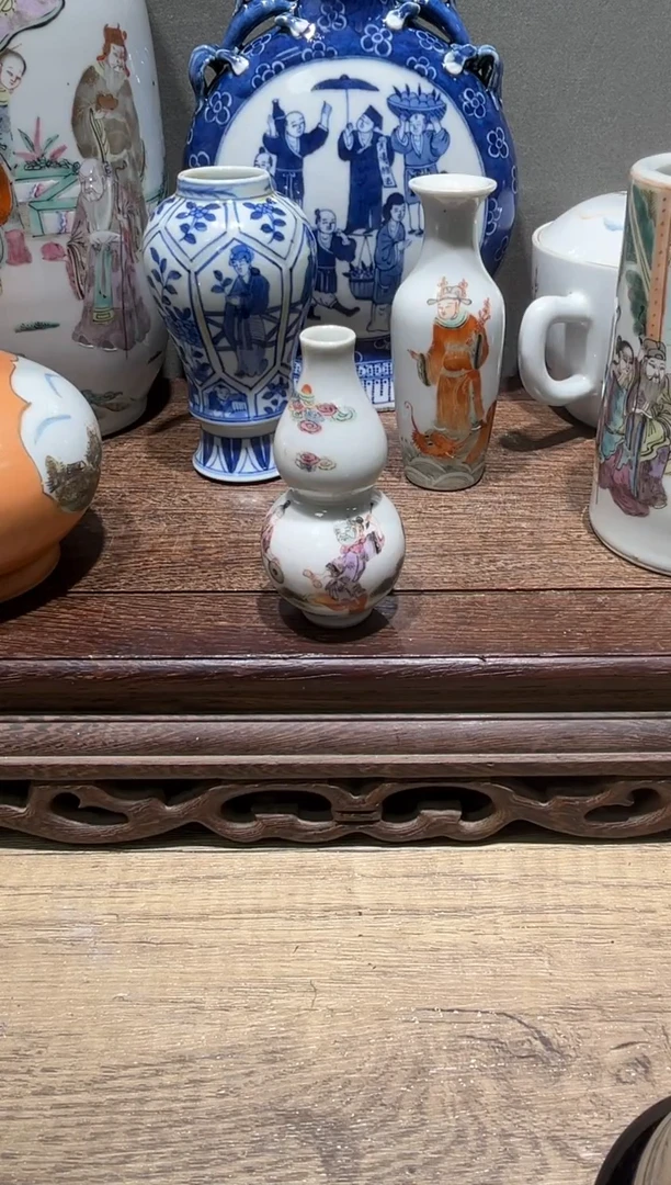 瓷片兰A744 瓷器小摆件小摆件