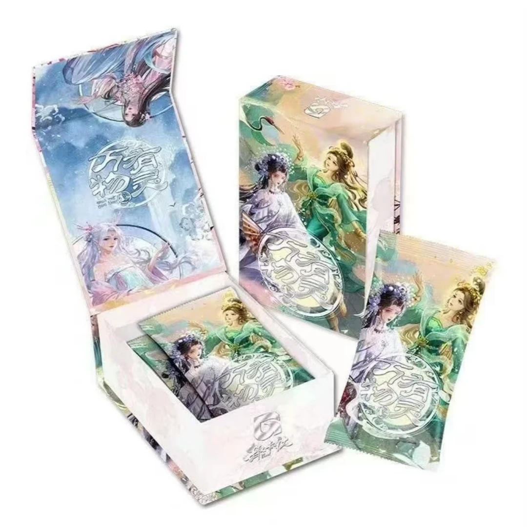 趣卡社【平拆】趣卡社【卷极】《万物有灵.花间竹梦》精美国风收藏卡牌