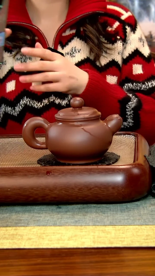 【闪购商品】紫砂茶壶13徐记福康 百年紫砂
